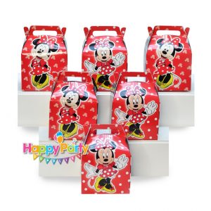 hộp quà cám ơn sinh nhật mickey đỏ shopphukiensinhnhat.com