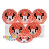 dia giấy sinh nhật mickey đỏ  shopphukiensinhnhat.com
