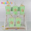 shopphukiensinhnhat.com set xanh la gold kim tuyen hộp đựng bắp rang bơ