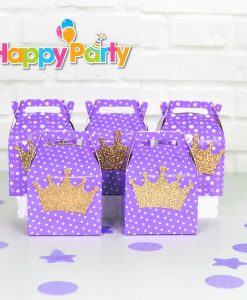 tím gold kim tuyến hộp quà sinh nhật shopphukiensinhnhat.com