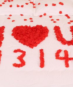 CÁNH HOA HỒNG GIẢ TRANG TRÍ PHÒNG CƯỚI