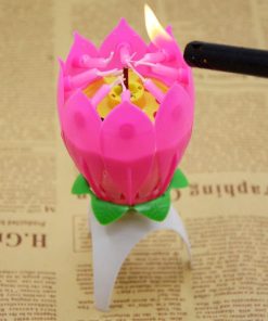 NẾN HOA SEN TRANG TRÍ SINH NHẬT
