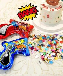 SÚNG KIM TUYẾN PHUN KIM TUYẾN TRONG BUỔI TIỆC