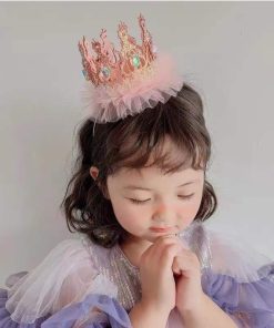 CÀI TÓC MŨ VOAN CHO BÉ TRONG BỮA TIỆC