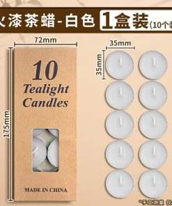 NẾN TEALIGHT DẠNG TRÒN HỘP 10 VIÊN