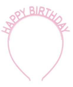 CÀI TÓC BẰNG NHỰA CHỮ HAPPY BIRTHDAY