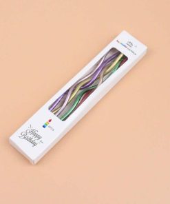 NẾN XOẮN NHŨ SINH NHẬT HỘP 6 CÂY