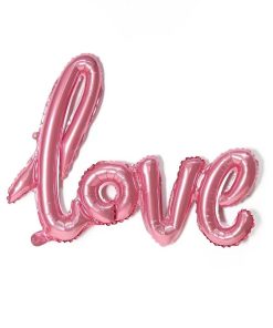 BONG BÓNG CHỮ “LOVE” TRANG TRÍ TIỆC