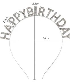 CÀI ĐÍNH ĐÁ CHỮ HAPPY BIRTHDAY
