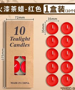 NẾN TEALIGHT DẠNG TRÒN HỘP 10 VIÊN