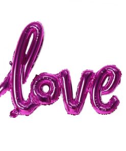 BONG BÓNG CHỮ “LOVE” TRANG TRÍ TIỆC