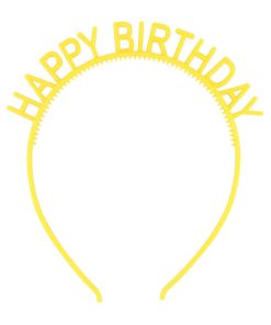CÀI TÓC BẰNG NHỰA CHỮ HAPPY BIRTHDAY