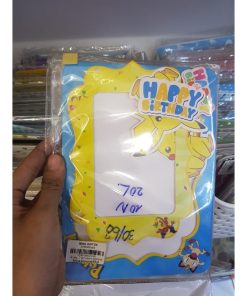 KHUNG HÌNH GIẤY ÉP KIM – TRANG TRÍ SINH NHẬT