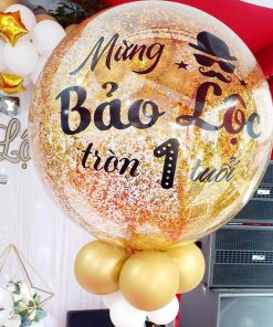 BÓNG JUMBO HAPPY BIRTHDAY TRONG SUỐT