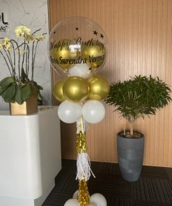 BÓNG JUMBO HAPPY BIRTHDAY TRONG SUỐT