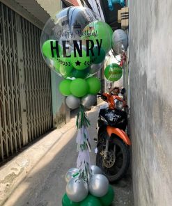BÓNG JUMBO HAPPY BIRTHDAY TRONG SUỐT