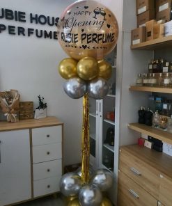 BÓNG JUMBO HAPPY BIRTHDAY TRONG SUỐT